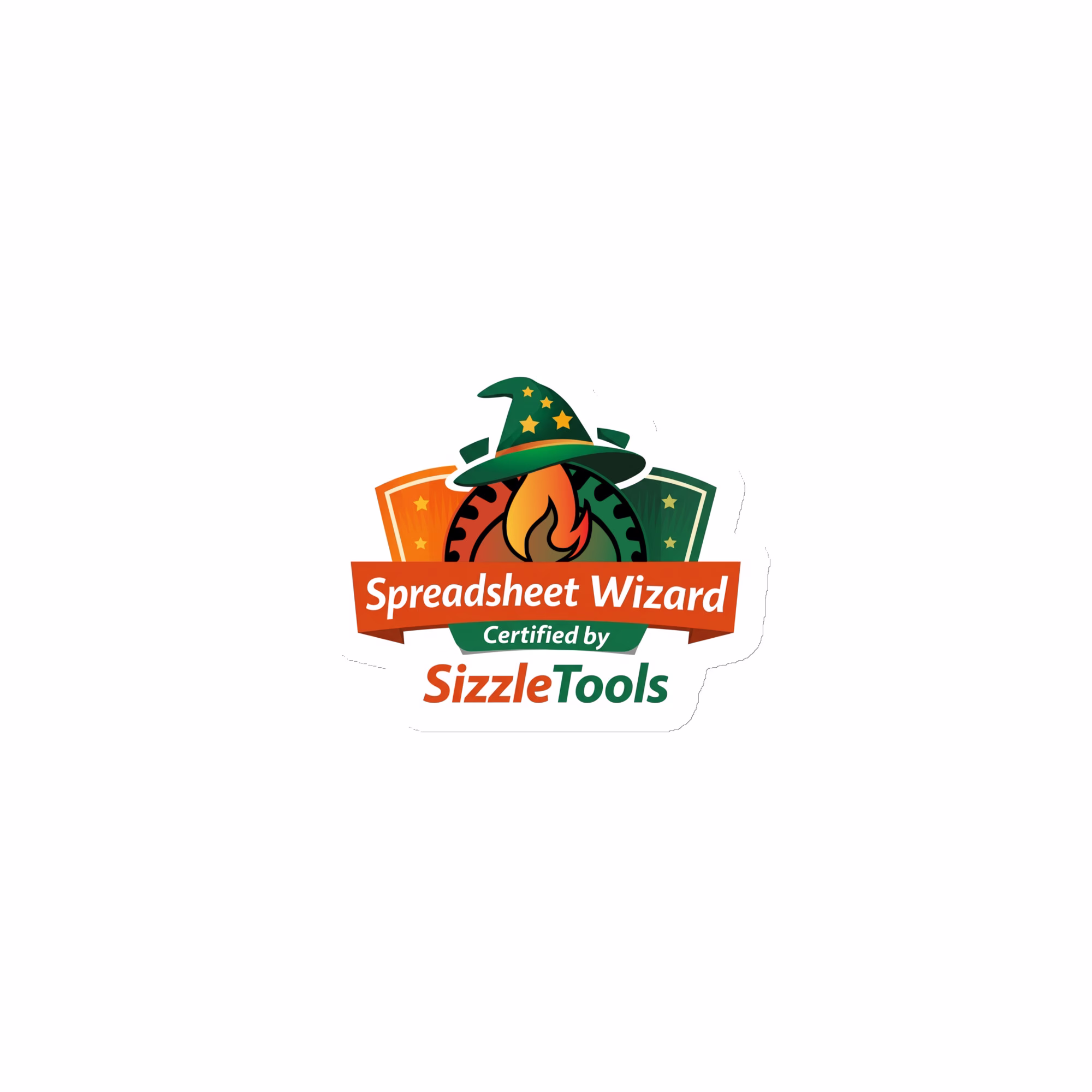 SizzleTools Die-Cut Spreadsheet Wizard Magnet