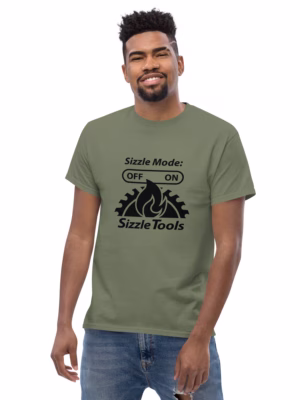 SizzleTools Black Logo T-Shirt