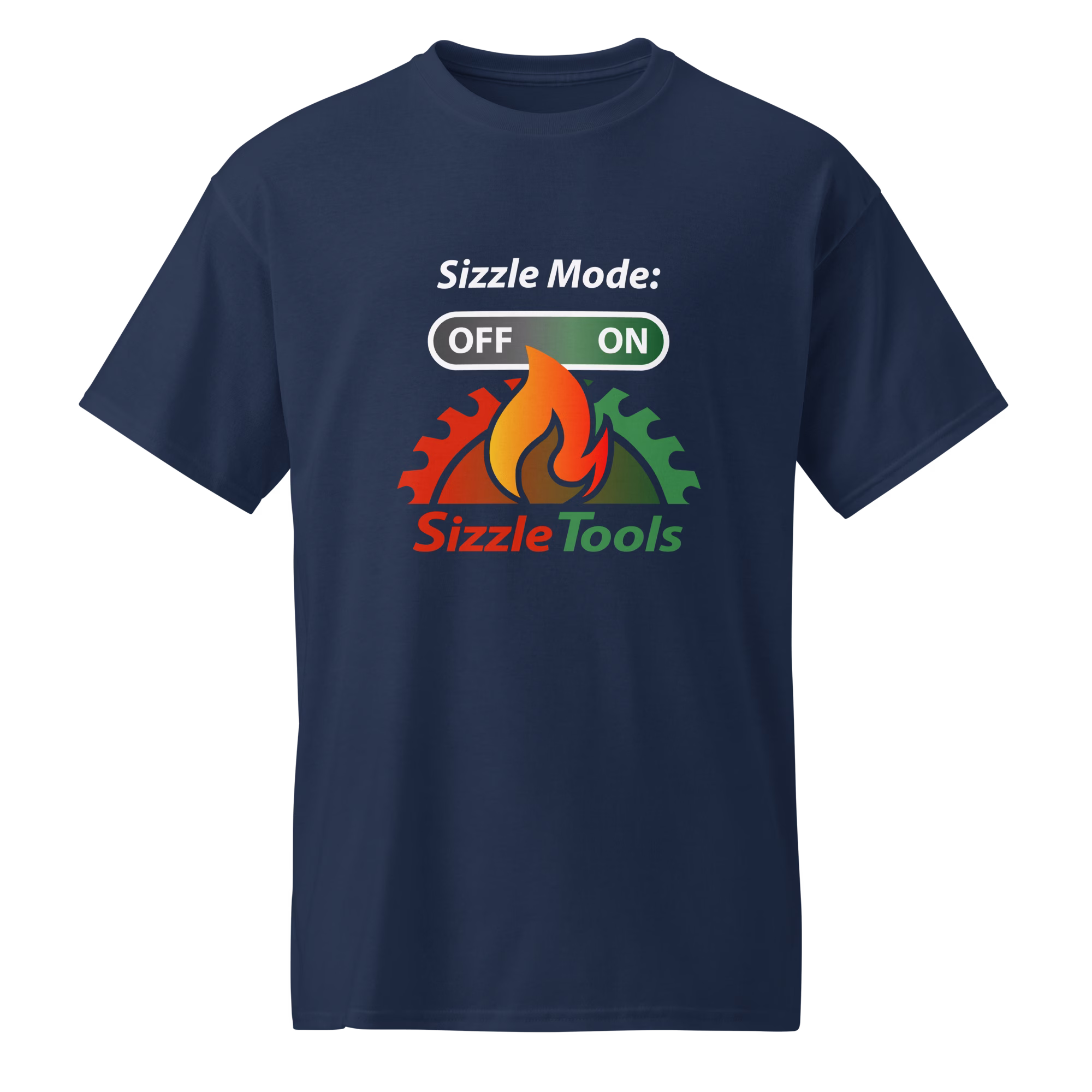 unisex-sports-tee-navy-front-69b5e1c8ad14a.png SizzleTools Color Logo T-Shirt